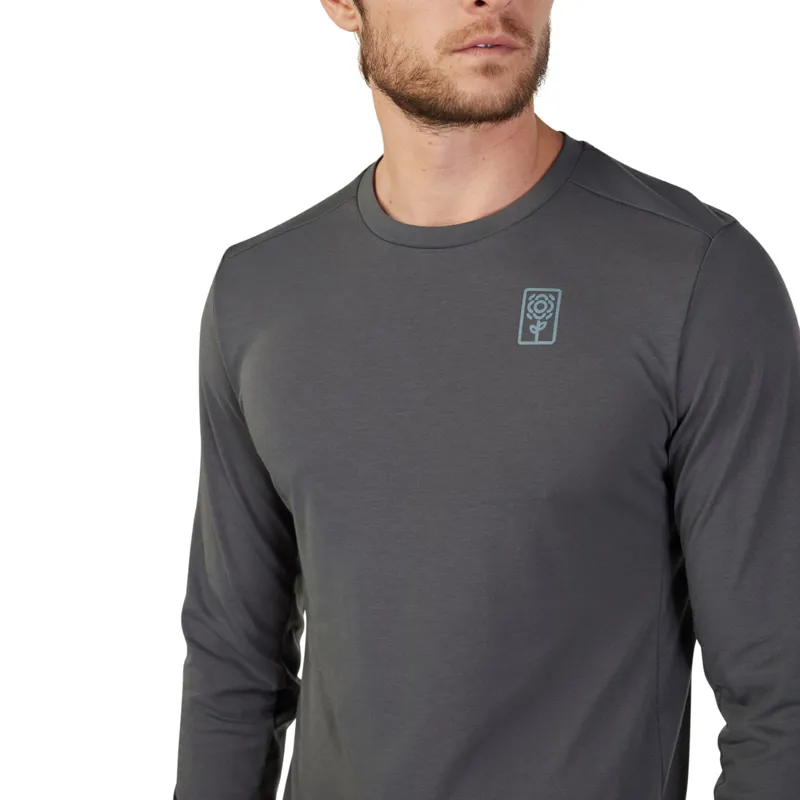 Fox Ranger DriRelease LS MTB Jersey Dark Shadow-3